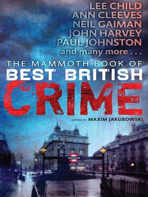cover image of The Mammoth Book of Best British Crime 10